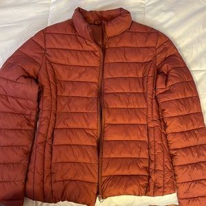 Burgundy Winter Coat